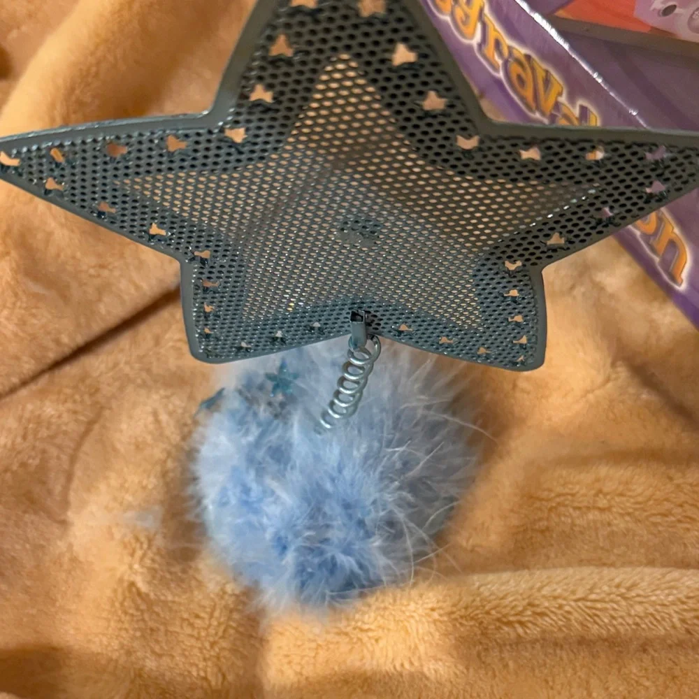 Star-Shaped Blue Earring Holder